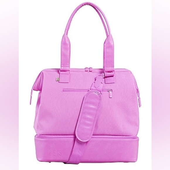 BEIS Handbags - BEIS Berry Mini Weekender Limited Edition